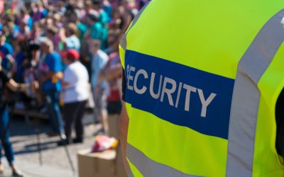 The job of a private security guard