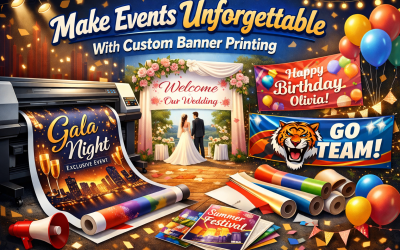 Make Events Unforgettable With Custom Banner Printing Marysville WA Solutions